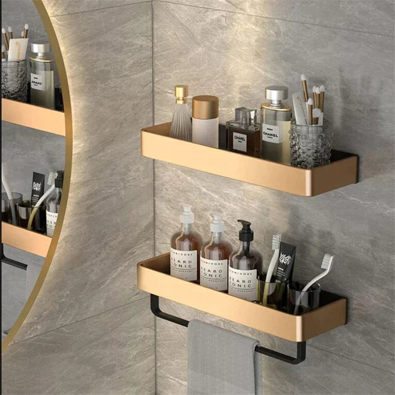 Nua Home DecoRack – Modern Wall Shelf for Stylish Bathroom Organization