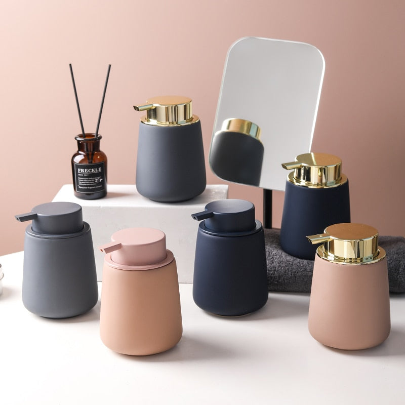 Nua Home | Elegant Ceramic Soap Dispenser