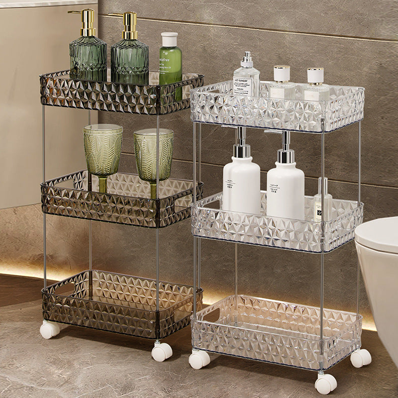 Nua Home | Rolling bathroom storage organizer rack