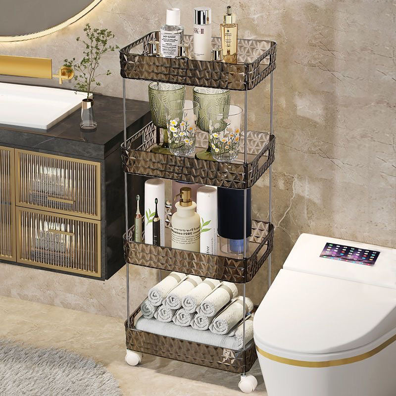 Nua Home | Rolling bathroom storage organizer rack