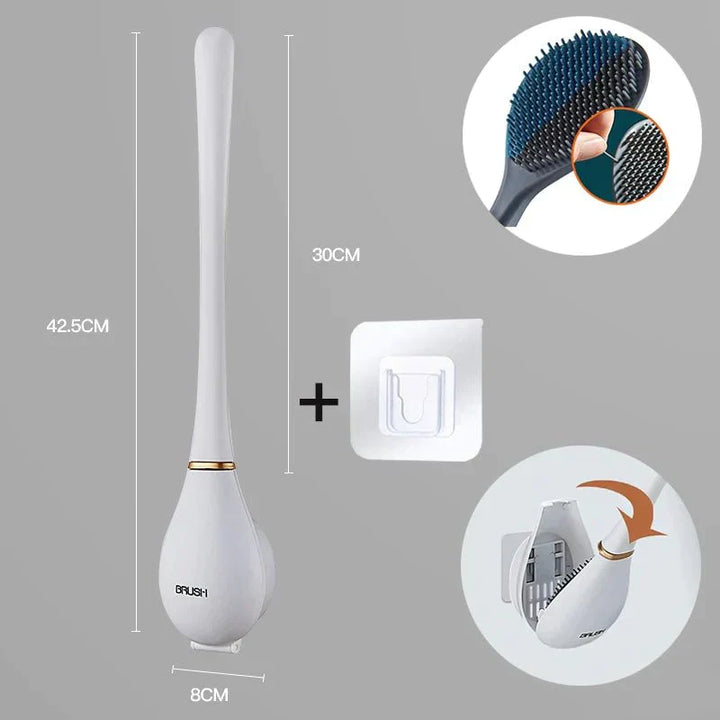 Nua Home | CleanSweep Silicone Toilet Brush