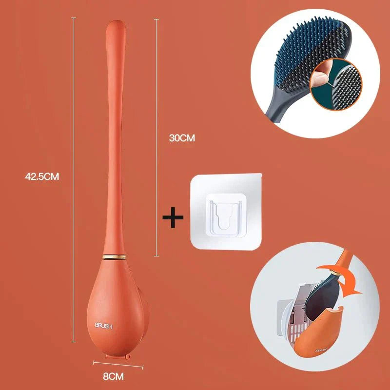 Nua Home | CleanSweep Silicone Toilet Brush