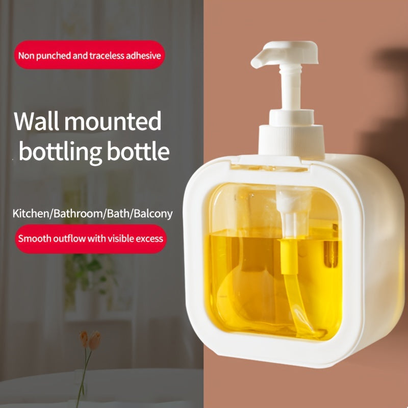 Nua Home Wall-Mounted Soap Dispenser – No Drilling Needed