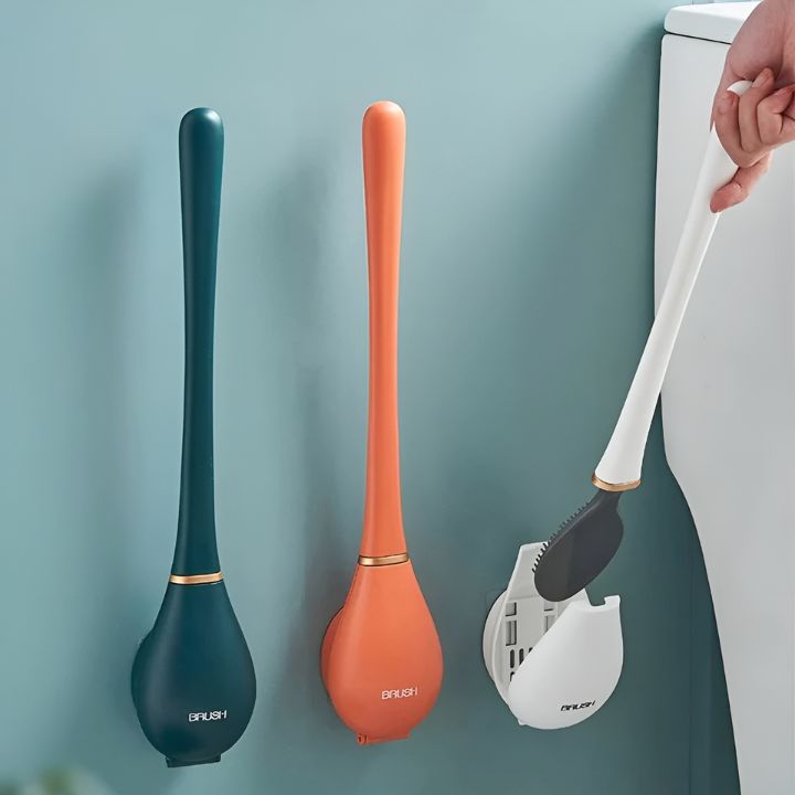 Nua Home | CleanSweep Silicone Toilet Brush
