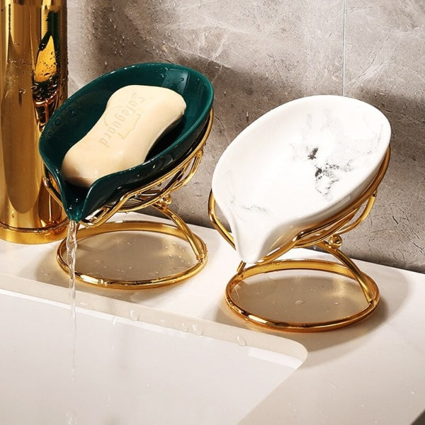 Nua Home LeafFlow – The Stylish & Functional Self-Draining Soap Holder