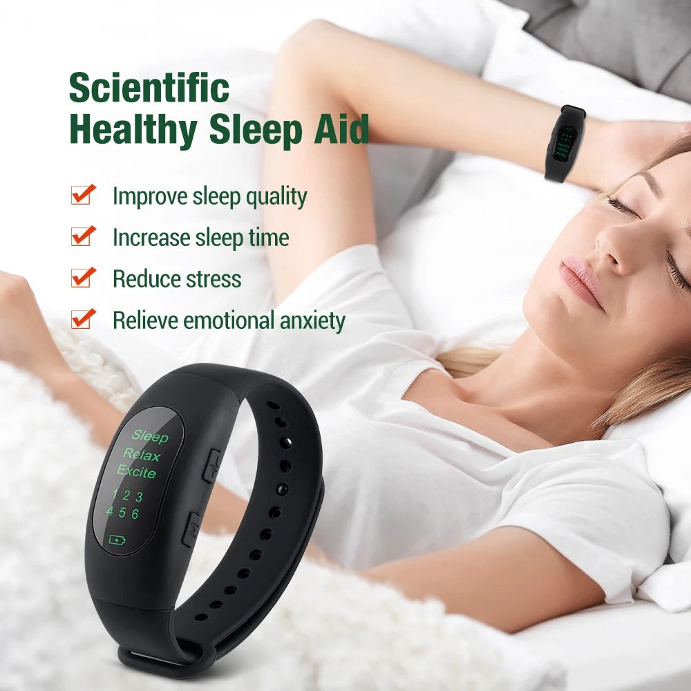 NuaHome - Intelligent Sleep Aid Wristband – Microcurrent Relaxation & Insomnia Relief