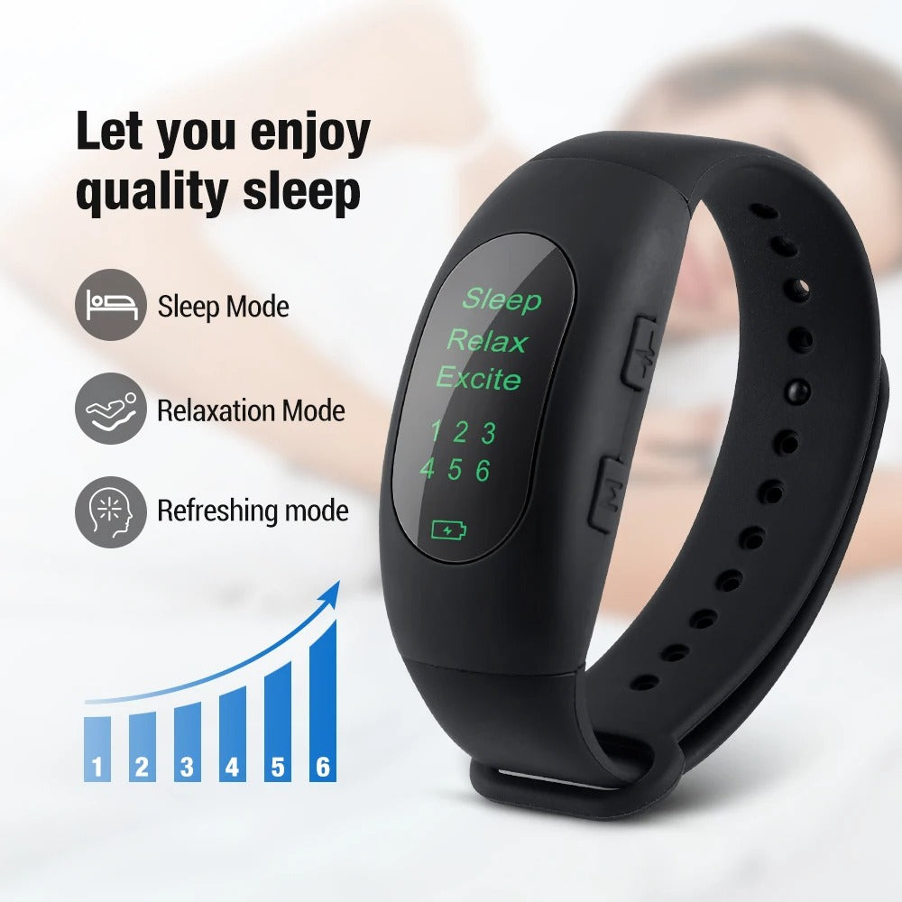 NuaHome - Intelligent Sleep Aid Wristband – Microcurrent Relaxation & Insomnia Relief