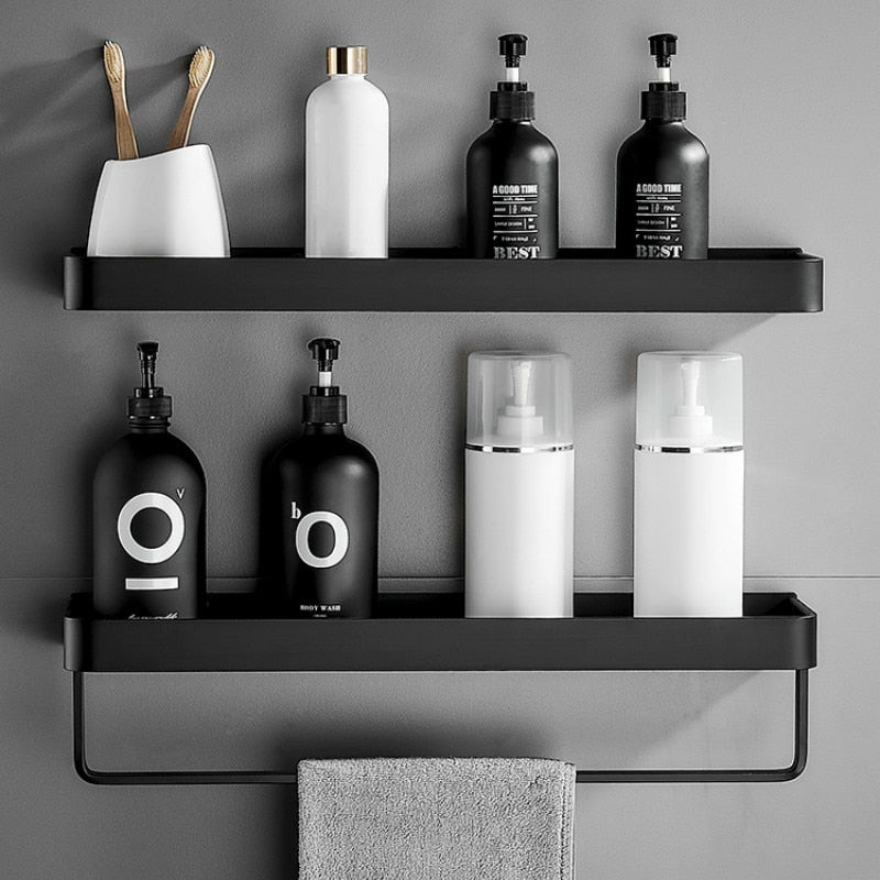 Nua Home Shower Shelf | The Perfect No-Drill Storage Solution for Your Bathroom