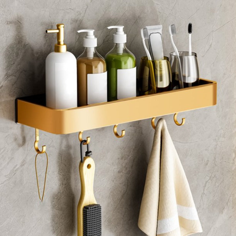 Nua Home DecoRack – Modern Wall Shelf for Stylish Bathroom Organization